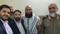  ابوعزرائیل در کنار سردار نقدی/عکس