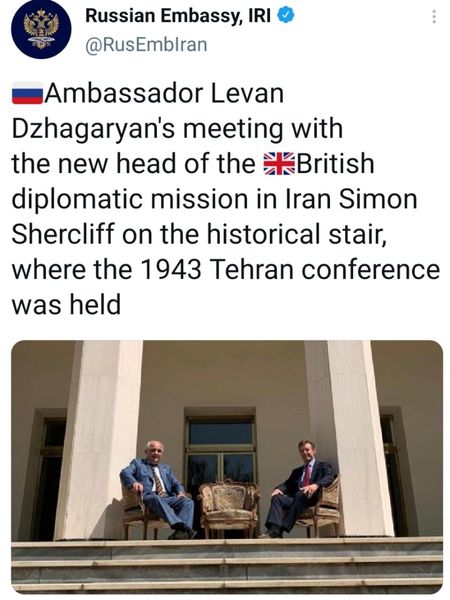 ماجرای عکس جنجالی سفرای روسیه و انگلستان چیست + واکنش ها