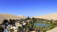 روستای سحرآمیز در دل صحرا +عکس