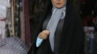 رزیتا غفاری با چادر + عکس