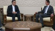 جابری انصاری با بشار اسد دیدار کرد
