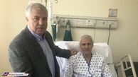 پروین به عیادت سرمربی اسبق تیم‌ملی رفت