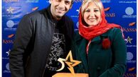 مرجانه گلچین در جشن تولد حمید گودرزی حضور یافت