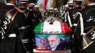 پیکر شهید فخری‌زاده به خاک سپرده شد
