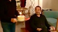 تبریک روز پدر سام قریبیان به پدرش + عکس