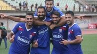 صعود داماش  به مرحله یک چهارم نهایی جام حذفی