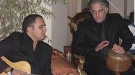 ساز زدن ایرج نوذری با بازیگر هم گناه + عکس
