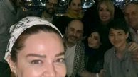 بهاره رهنما در جمع خانواده همسرش + عکس