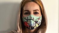 ماسک متفاوت شقایق دهقان + عکس