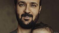 احمد مهرانفر و پسر بامزه اش + عکس
