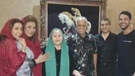 تولد خانوادگی نسرین مقانلو + عکی