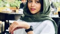 سوگل خلیق در یک کافه + عکس