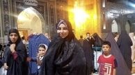 بهنوش بختیاری در مشهد + عکس
