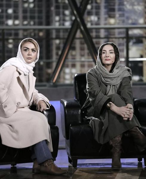 هانیه توسلی و دوست صمیمی اش در همرفیق + عکس