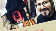 جوج‌زدن کارگردان پایتخت در پشت صحنه + عکس