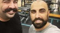 بهنام بانی و بازیگر مشهور در باشگاه بدنسازی + عکس