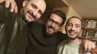محسن کیایی در کنار نوید محمدزاده + عکس