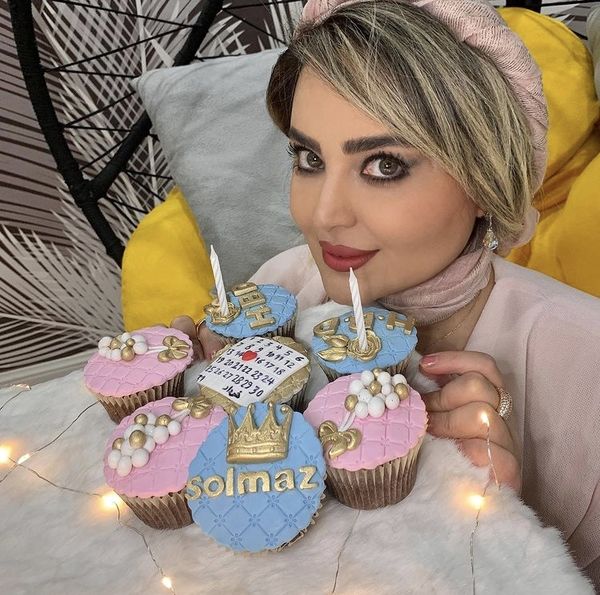 تولد لاکچری سولماز غنی + عکس