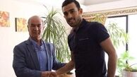 عکسی از تمرین جالب بختیار رحمانی 