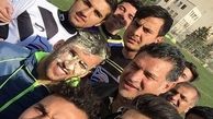 جشن تولدپیام صادقیان با حضورعلی دایی 