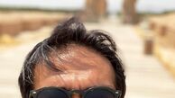 بانی پال شومون‌در تخت جمشید + عکس