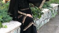 تیپ مشکی خاص خاله شادونه+عکس