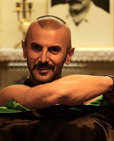 مدل مو متفاوت امین ‌حیایی + عکس