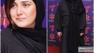 تیپ ساده و بیحال باران کوثری در اکران عمومی+عکس