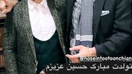 محسن ابراهیم‌ زاده در تولد دوستش + عکس