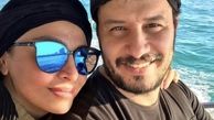جواد عزتی و همسرش در قایق + عکس