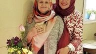 لاله اسکندری در کنار مادر زیبایش+عکس