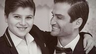 پویا امینی و پسرش + عکس