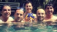 بازیگران پایتخت در استخر + عکس