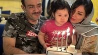 تولد مهران غفوریان با همسر و دخترش + عکس 
