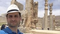 پویا امینی در تخت جمشید + عکس