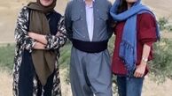 تیپ کردی وحید رهبانی در پشت صحنه گاندو + عکس