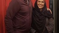 احمدرضا عابدزاده و همسرش + عکس
