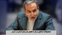 توضیحات عراقچی درباره حضور بازرسان آژانس در ایران