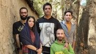 منوچهر هادی در پشت صحنه سریال گیسو + عکس