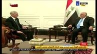 دیدار وزیر دفاع آمریکا با حیدر العبادی در عراق