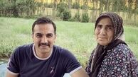 کوروش سلیمانی در کنار مادرش + عکس