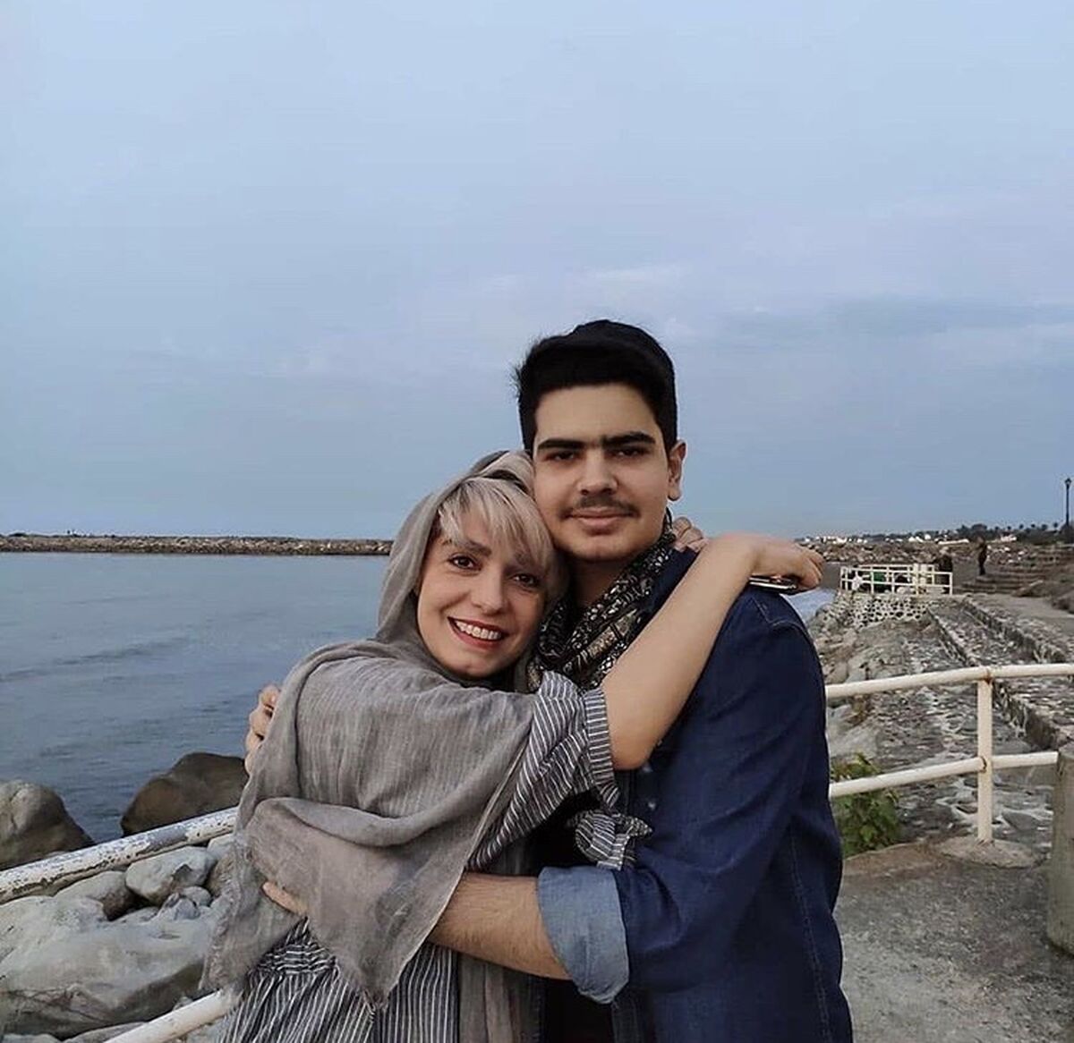 الیکا عبدالرزاقی و برادرزاده اش + عکس
