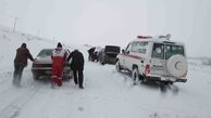 امدادرسانی به 373 تن از متاثرانِ برف و کولاک