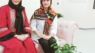 شیوا خسرو مهر در کنار دوست جوانش -+ عکس