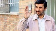 احمدی‌نژاد وارد منزل خود در محله نارمک شد
