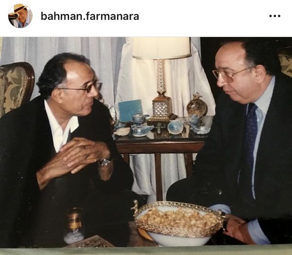 دو اسطوره سینمای ایران در زمان های قدیم + عکس