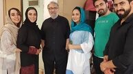 بازیگران مرضیه در کنار آقای دکتر+عکس