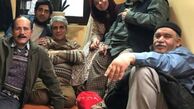 دورهمی مدل اکبر عبدی و دوستانش + عکس