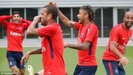 تمرین شاد PSG با حضور نیمار (عکس)