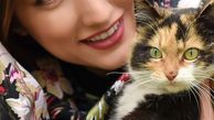 گربه زیبای سمیرا حسینی + عکس